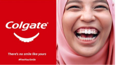 colgate ad of people smiling with imperfections
