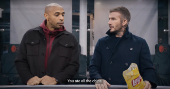 Lays ad with Beckham